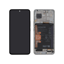Complete Screen Silver Honor 90 (Battery integrated)