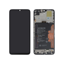 Complete Screen Black Honor X6a (Integrated Battery)