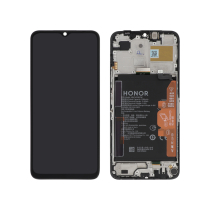 Complete Screen Black Honor X6b (Integrated Battery)