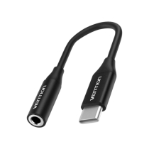 VENTION USB-C Male to 3.5mm Jack Adapter (Black)