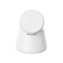 BELKIN 3-in-1 Modular Charging Station Qi2 25W (White)