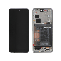 Complete Screen White Honor 200 Pro (Integrated Battery)