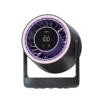WIWU Hurricane Desk Fan with Ambient Light (Purple)