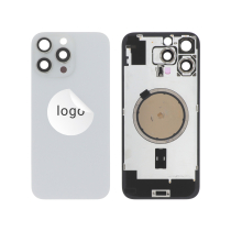 Back Cover White Titanium iPhone 16 Pro Max (Pulled A)