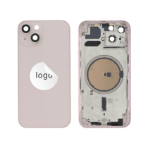 Frame Complete (Case Back Pre-assembled) Pink iPhone 13 (Pulled B)
