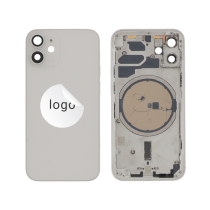 Frame Complete (Case Back Pre-assembled) White iPhone 12 Mini (Pulled A)