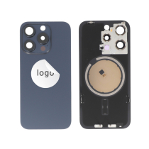 Back Cover Titanium Blue iPhone 15 Pro (Pulled B)
