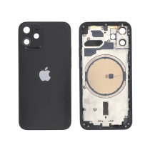 Frame Complete (Case Back Pre-assembled) Black iPhone 12 Mini (Pulled C)