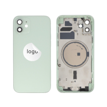 Frame Complete (Case Back Pre-assembled) Green iPhone 12 (Pulled A)