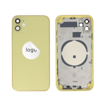 Frame Complete (Case Back Pre-assembled) Yellow iPhone 11 (Pulled A)