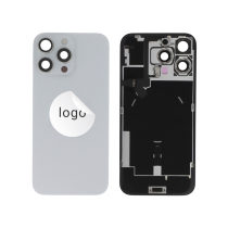Back Cover Complete White Titanium iPhone 16 Pro Max (Pulled A)