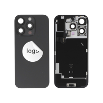 Back Cover Complete Black Titanium iPhone 16 Pro (Pulled A)
