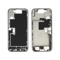 Midframe White Titanium iPhone 16 Pro Max (With Components) (Pulled A)