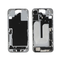 Midframe White iPhone 16 Plus (With Components) (Pulled A)
