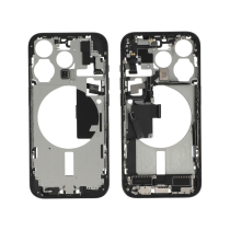 Midframe Black Titanium iPhone 15 Pro (With Components) (Pulled A)
