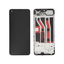 Complete Screen Black Oppo A74 4G