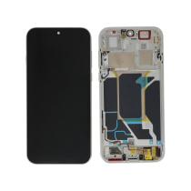 Complete Screen White Silk Oppo Find X9 Pro