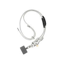 FAIRPLAY Long Chain 120cm FLAVIA (Grey/Black)