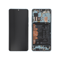 Complete Screen Blue Aurora Huawei P30 Pro (Battery integrated)