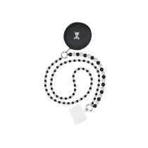 FAIRPLAY Long Chain 120cm Olivia (Silver/Black)