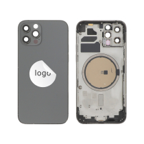 Frame Complete (Case Back Pre-assembled) Graphite iPhone 12 Pro (Pulled C)