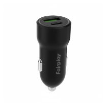 FAIRPLAY Car Charger (20W) 2USB (A+C)