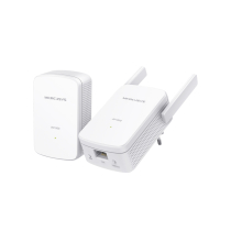 MERCUSYS AV1000 Powerline Kit with Built-in Socket (x2) with Wi-Fi (MP510)