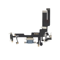 Charging Port Flex Cable Blue iPhone 14