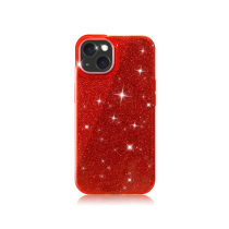Case Glitter iPhone 16 (Red)