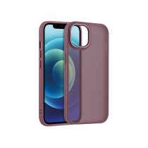 Case Satin Matte iPhone 16 Plus (Bordeaux Red)