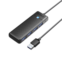ORICO 4-Port USB 3.0 Hub (PAPW4A-U3-10-BK-EP)
