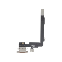 Charging Port Flex Cable Titanium Sand iPhone 16 Pro Max (ReLife)