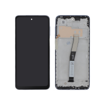 Complete Screen Black Redmi Note 9 Pro (With Frame)