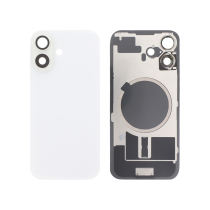 Backcover White iPhone 16 (With MagSafe) (Without Logo)