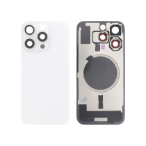 Backcover White Titanium iPhone 16 Pro (With MagSafe) (Without Logo)
