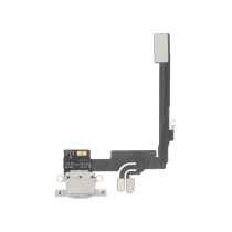 Charging Port Flex Cable White Titanium iPhone 16 Pro