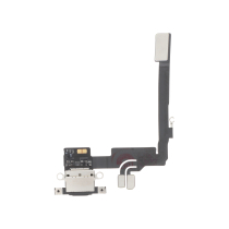 Charging Port Flex Cable Titanium Black iPhone 16 Pro