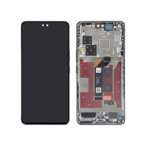 Complete Screen Black Honor 200 Pro (With frame)