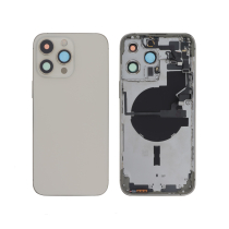 Backcover Complete Gold iPhone 14 Pro Max (With MagSafe) (No Logo)