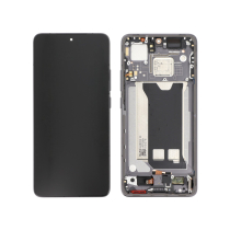 Complete Screen Black Poco F7 Pro 5G (With Frame) (ReLife)