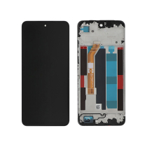 Complete Screen Black Realme C71/P3 Lite 4G (With Frame) (ReLife)