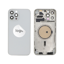 Silver Backcover for iPhone 12 Pro Max (Pulled A)