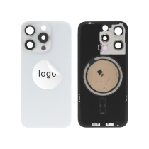 Backcover White Titanium iPhone 15 Pro (Pulled C)