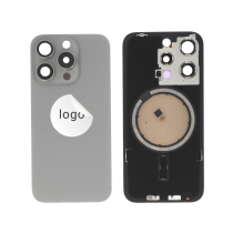 Backcover Natural Titanium iPhone 15 Pro (Pulled B)