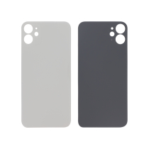 Backcover White iPhone 11 (Large Hole) (Without Logo)