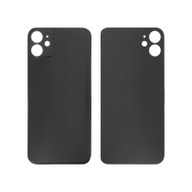 Backcover Black iPhone 11 (Large Hole) (Without Logo)