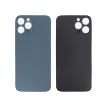 Backcover Blue iPhone 12 Pro Max (Large Hole) (Without Logo)