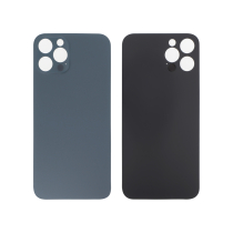 Backcover Blue iPhone 12 Pro (Large Hole) (Without Logo)