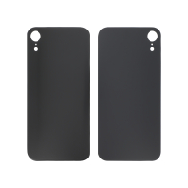 Backcover Black iPhone XR (Large Hole) (No Logo)
