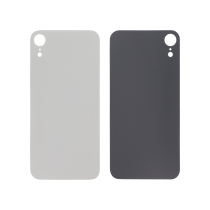 Backcover White iPhone XR (Large Hole) (Without Logo)